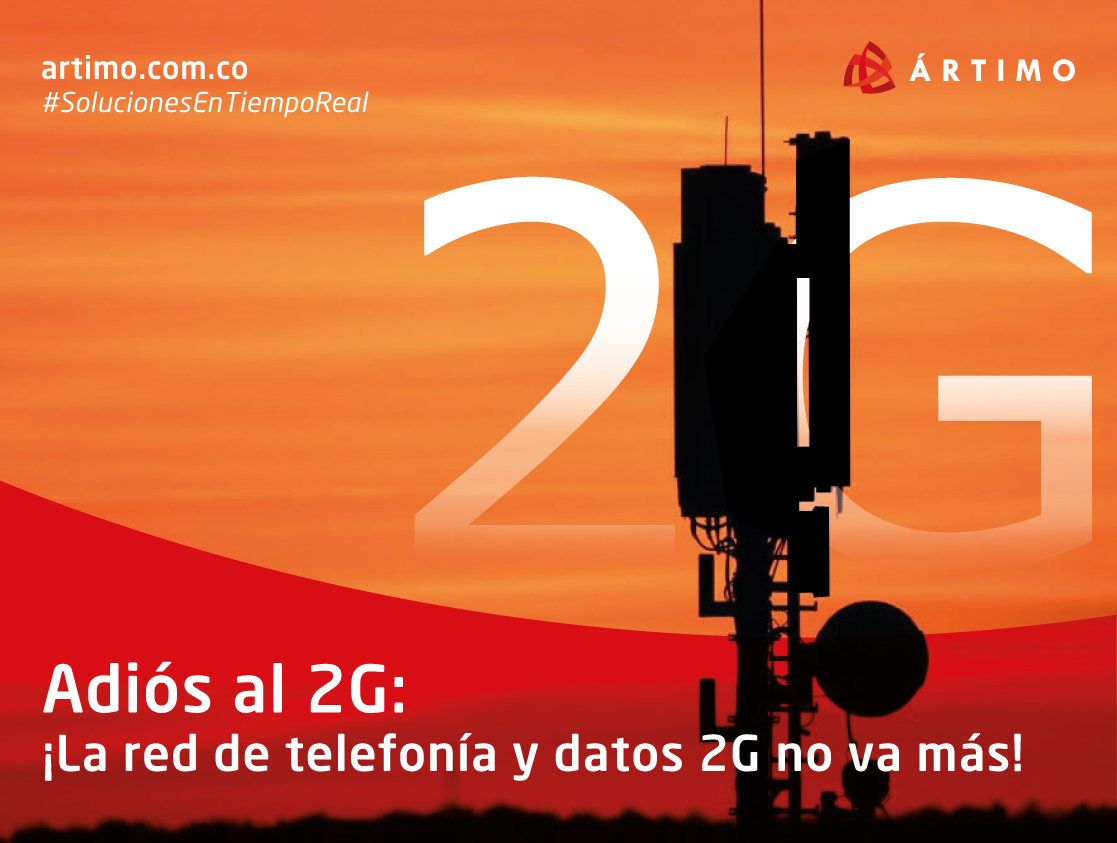 La red de telefonia y datos 2g no va más en Colombia