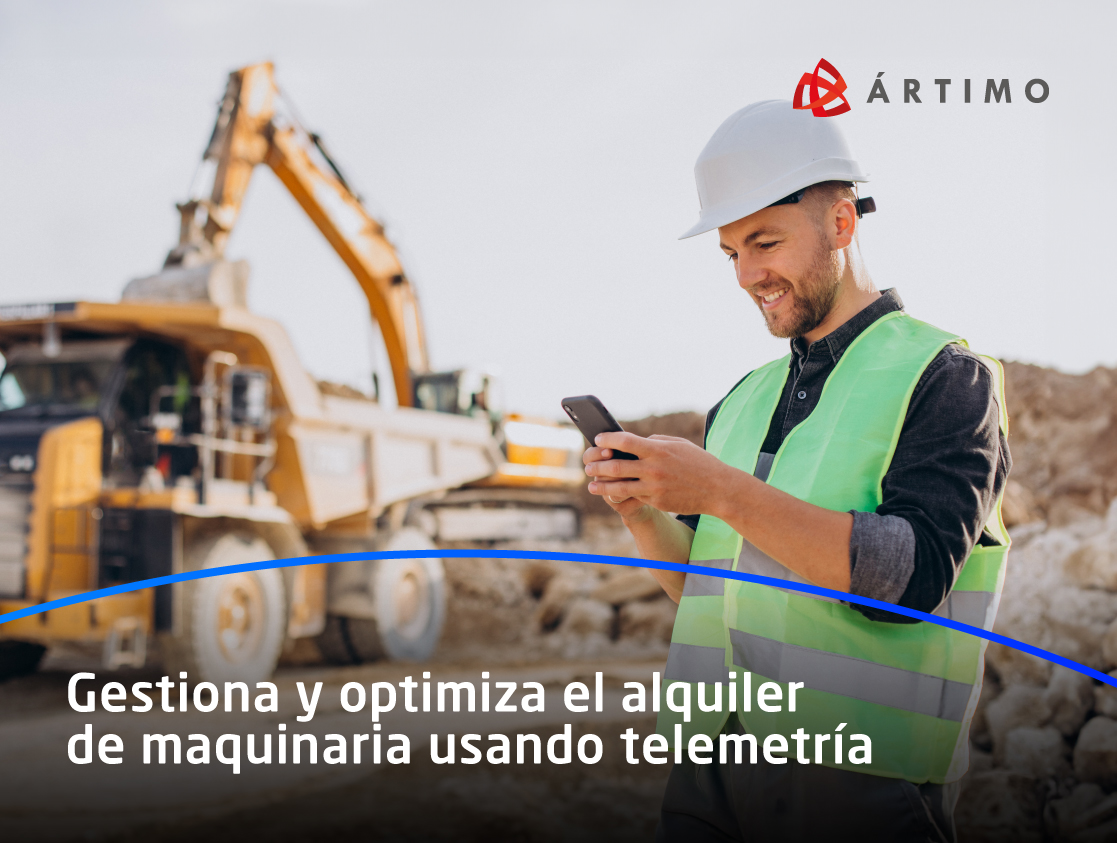 Gestiona y optimiza el alquiler de maquinaria usando telemetria
