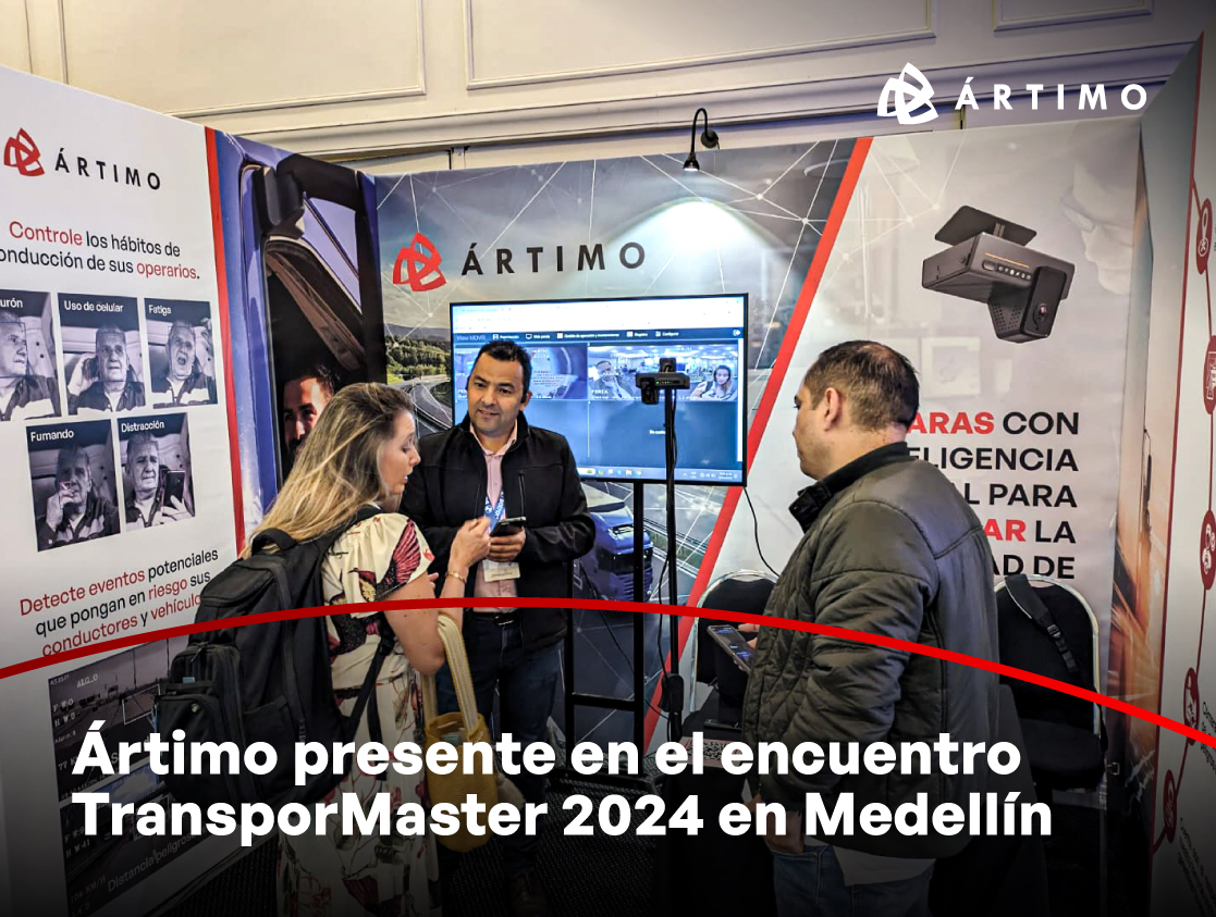 Ártimo presente en el encuentro TransporMaster 2024 en Medellín