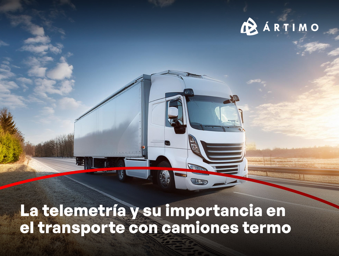 La telemetría y su importancia en el transporte con camiones termo