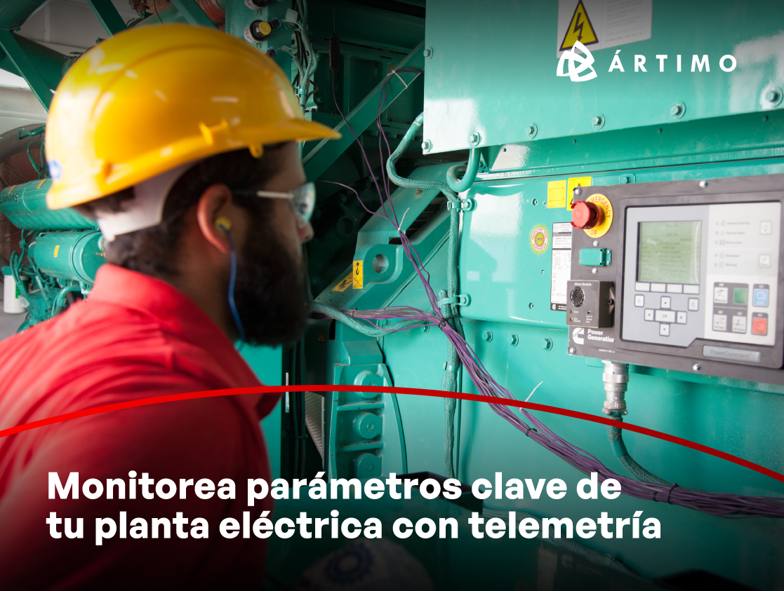 Monitorea parámetros clave de tu planta eléctrica con telemetría