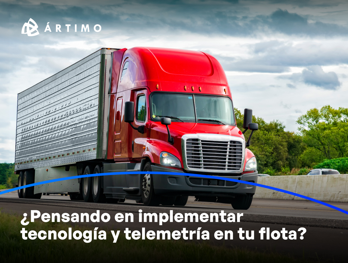 ¿Pensando en implementar tecnología y telemetría en tu flota?