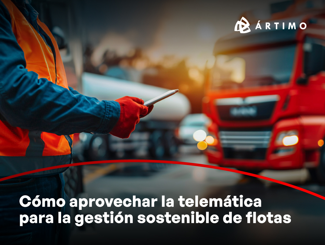Cómo aprovechar la telemática para la gestión sostenible de flotas